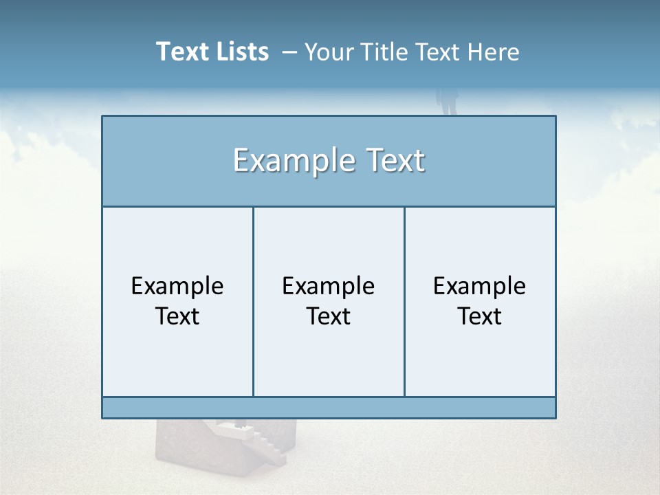 Abstract Rock Business PowerPoint Template