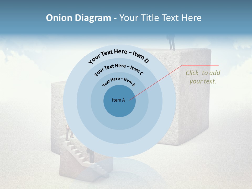 Abstract Rock Business PowerPoint Template