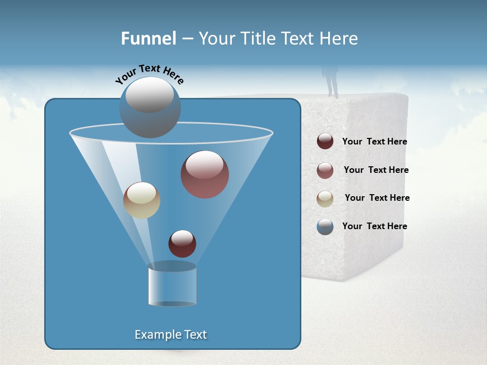 Abstract Rock Business PowerPoint Template