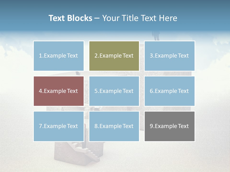 Abstract Rock Business PowerPoint Template