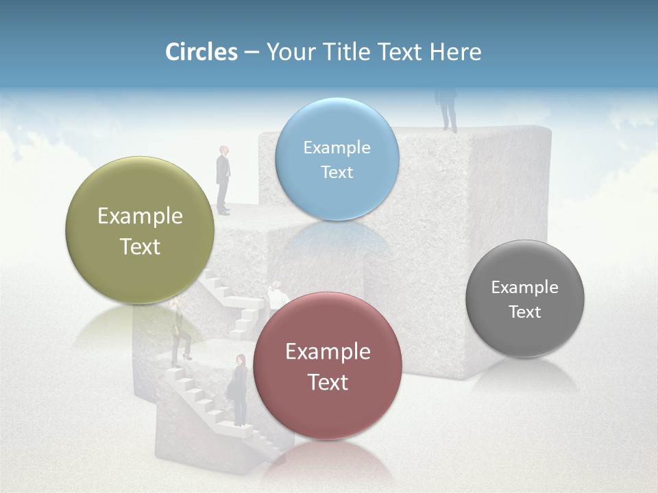 Abstract Rock Business PowerPoint Template