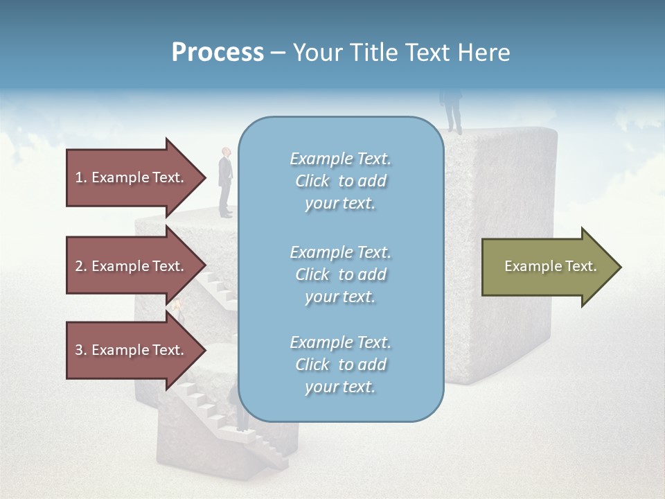 Abstract Rock Business PowerPoint Template