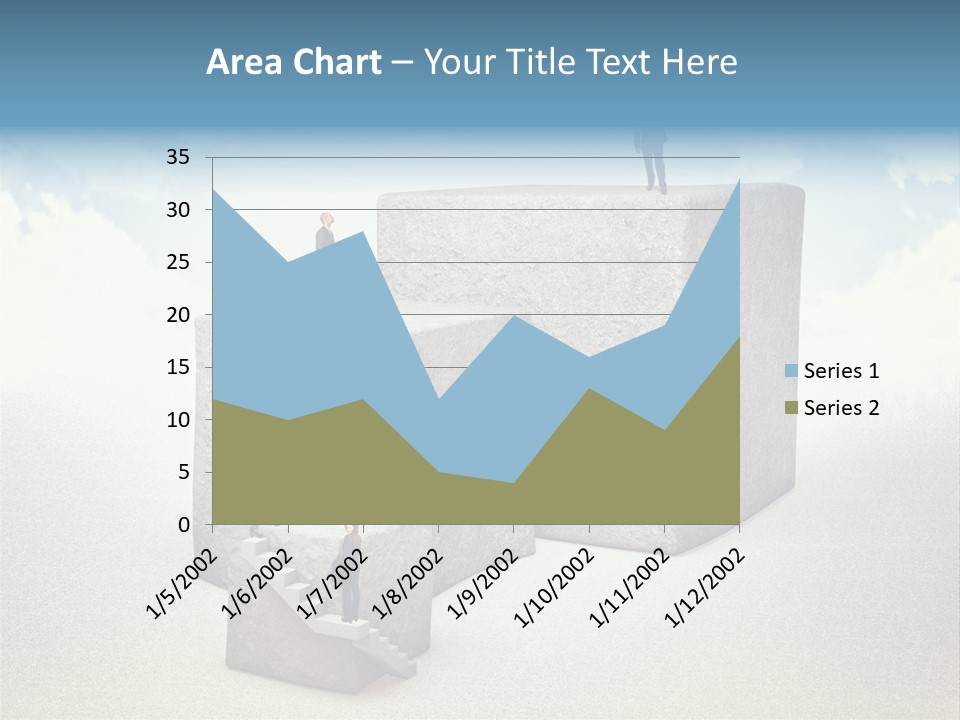 Abstract Rock Business PowerPoint Template