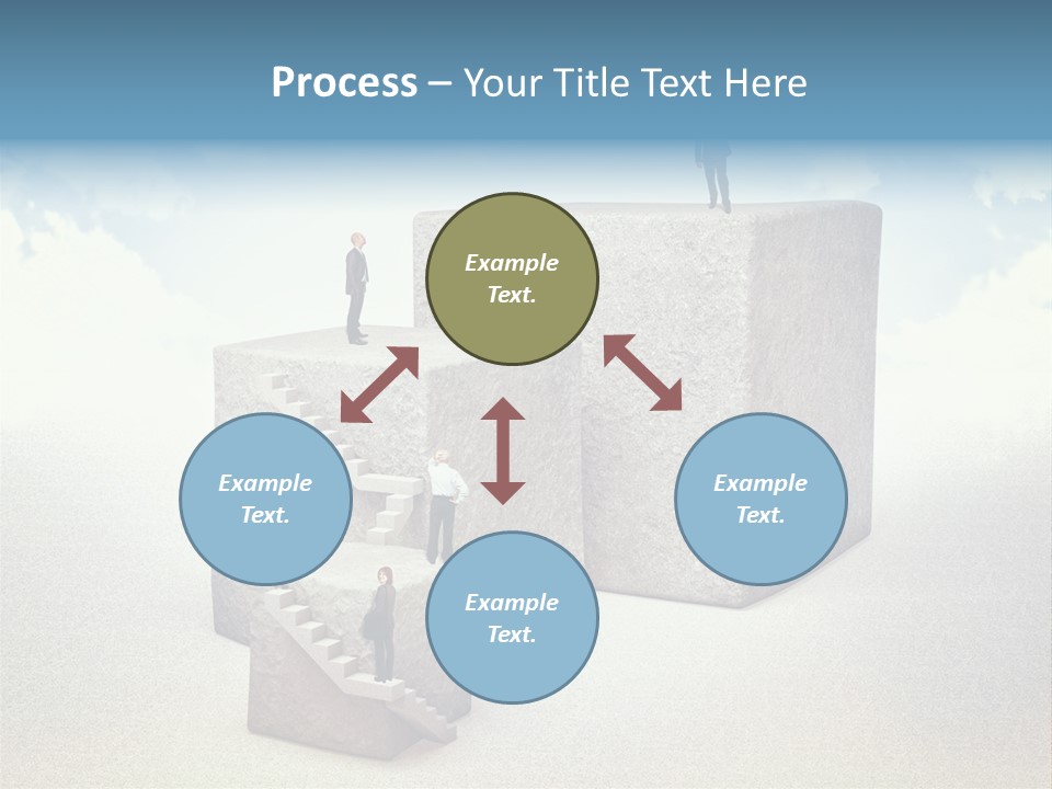 Abstract Rock Business PowerPoint Template