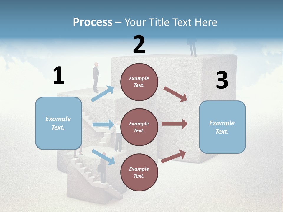 Abstract Rock Business PowerPoint Template
