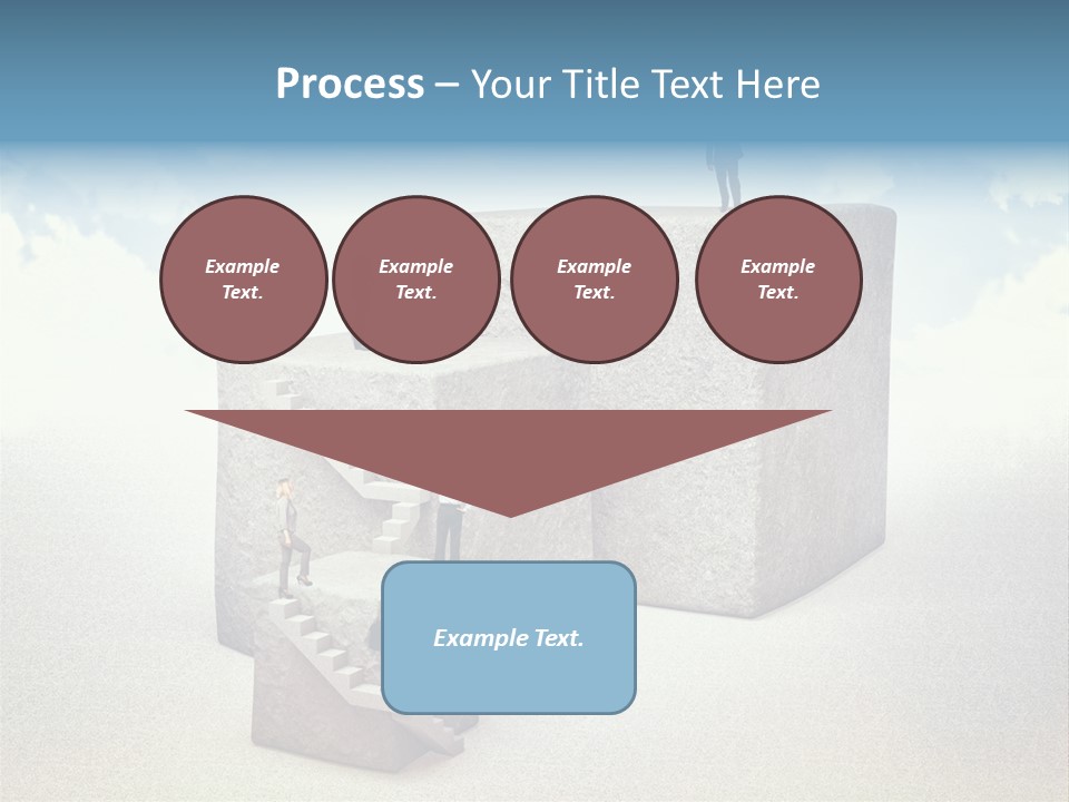 Abstract Rock Business PowerPoint Template
