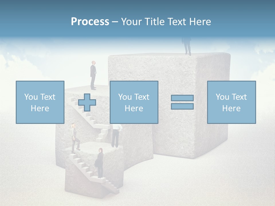 Abstract Rock Business PowerPoint Template