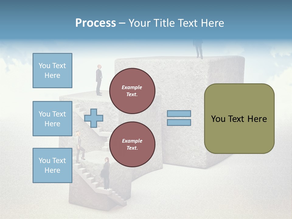 Abstract Rock Business PowerPoint Template