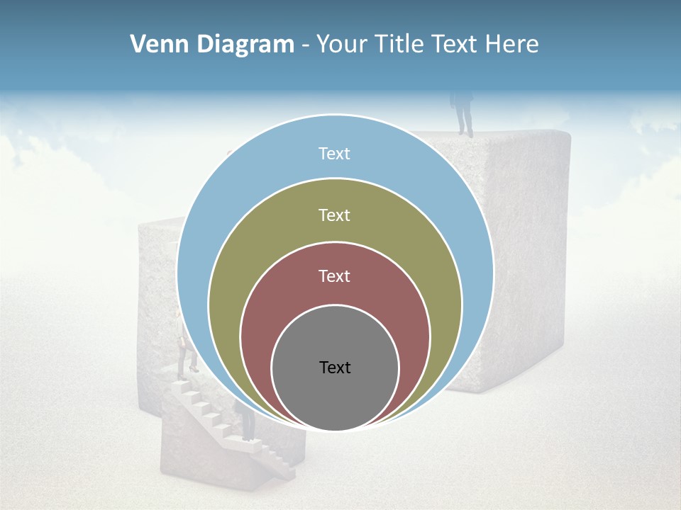 Abstract Rock Business PowerPoint Template