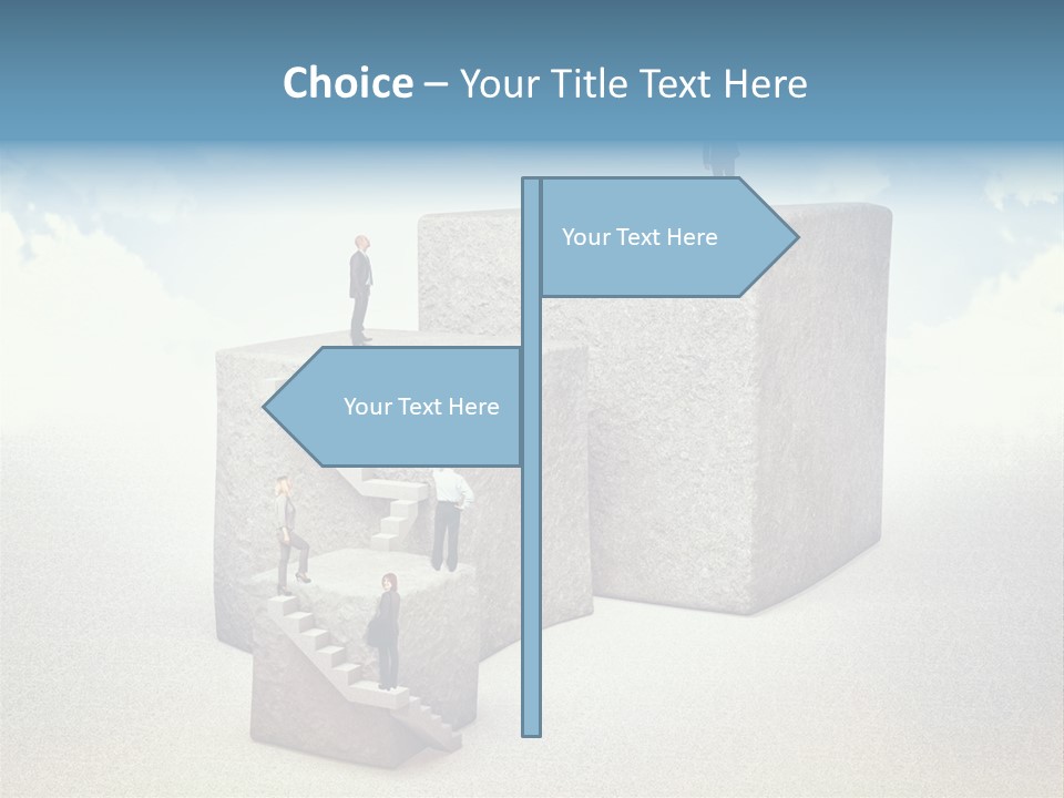 Abstract Rock Business PowerPoint Template