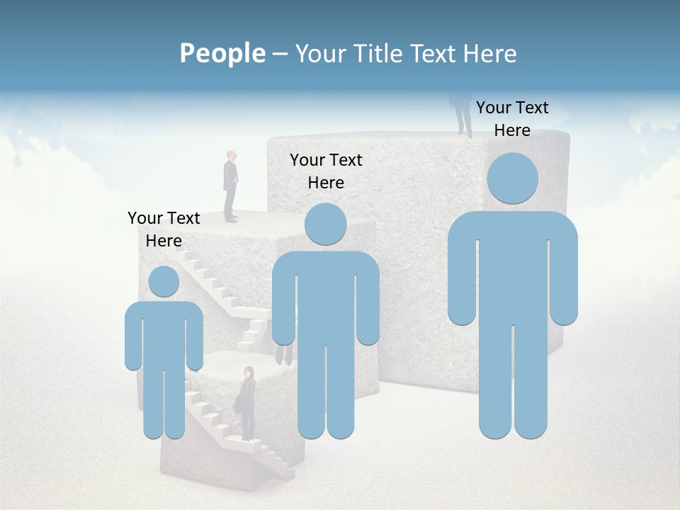 Abstract Rock Business PowerPoint Template