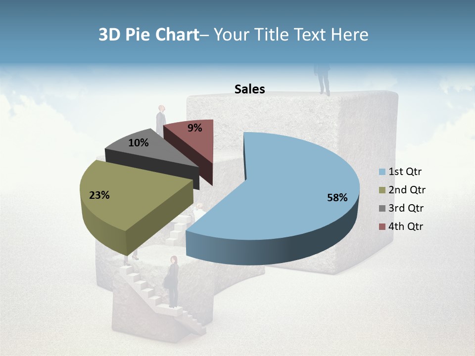 Abstract Rock Business PowerPoint Template