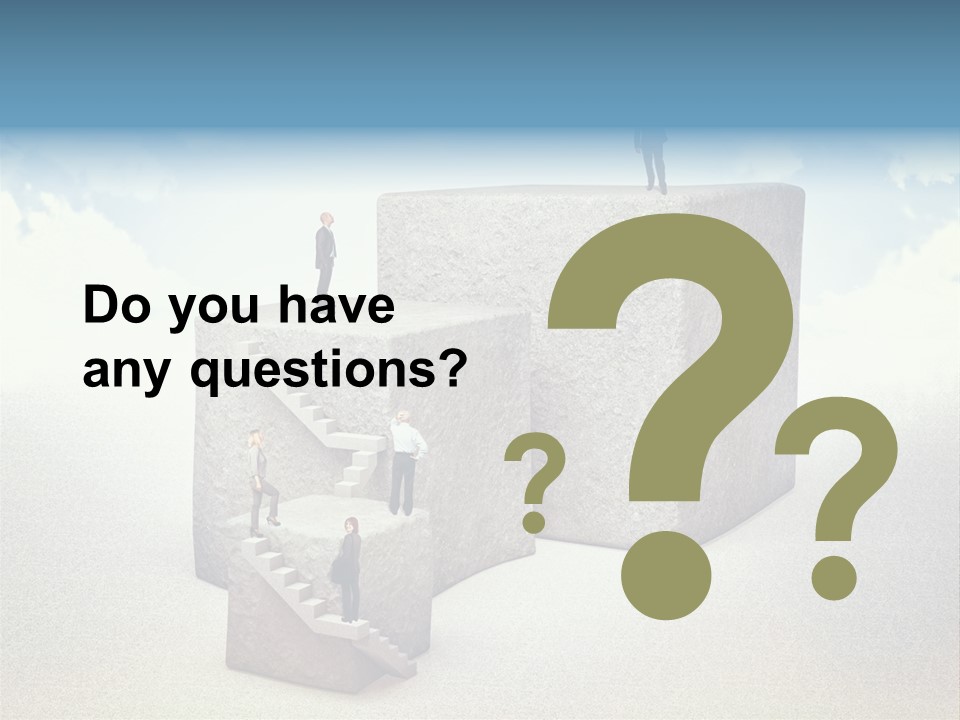 Abstract Rock Business PowerPoint Template