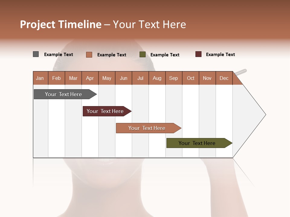 Beauty Closeup People PowerPoint Template