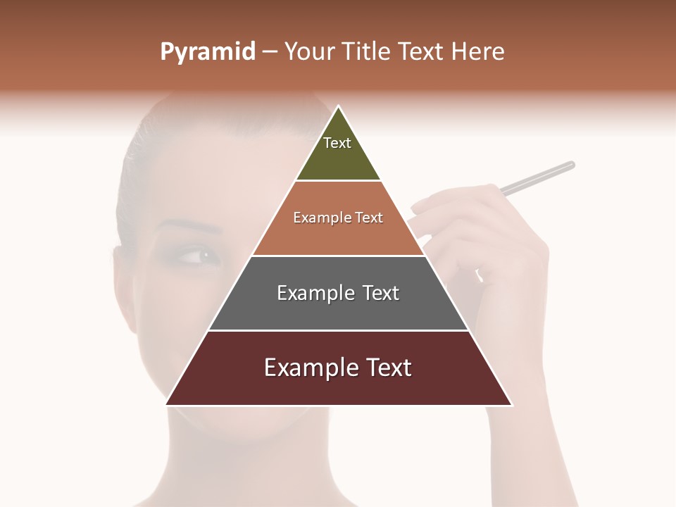 Beauty Closeup People PowerPoint Template