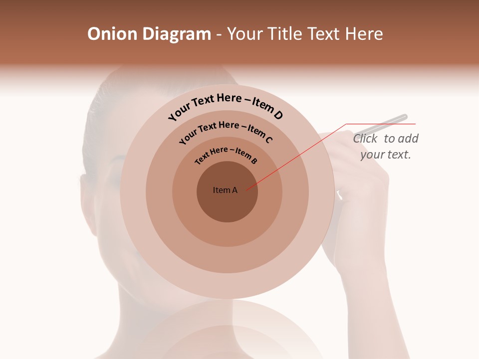 Beauty Closeup People PowerPoint Template