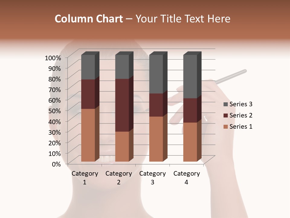 Beauty Closeup People PowerPoint Template