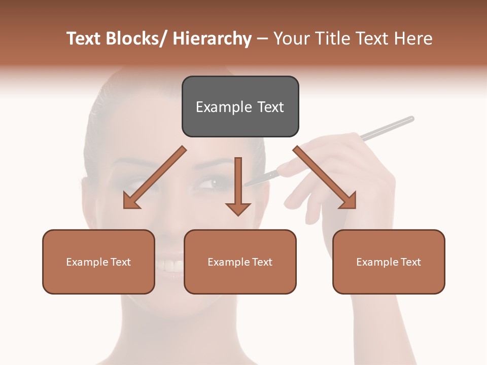 Beauty Closeup People PowerPoint Template