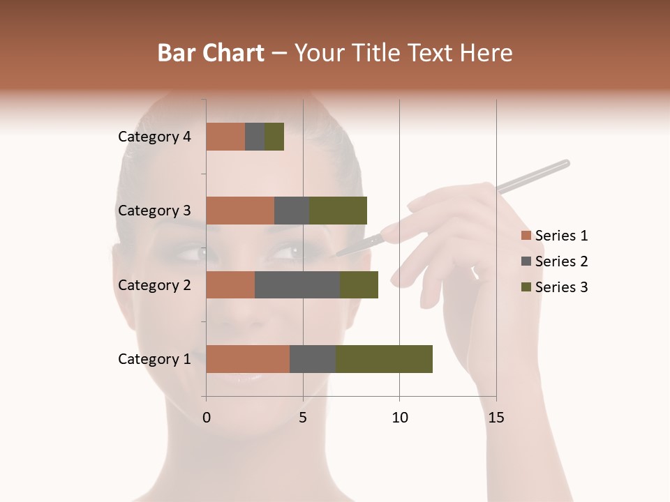 Beauty Closeup People PowerPoint Template