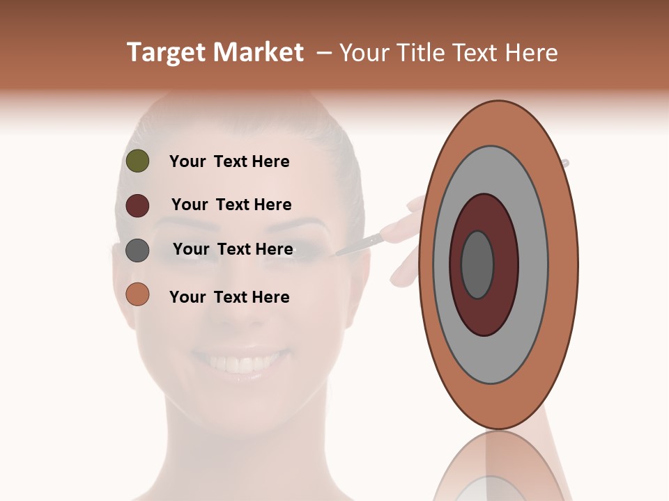 Beauty Closeup People PowerPoint Template