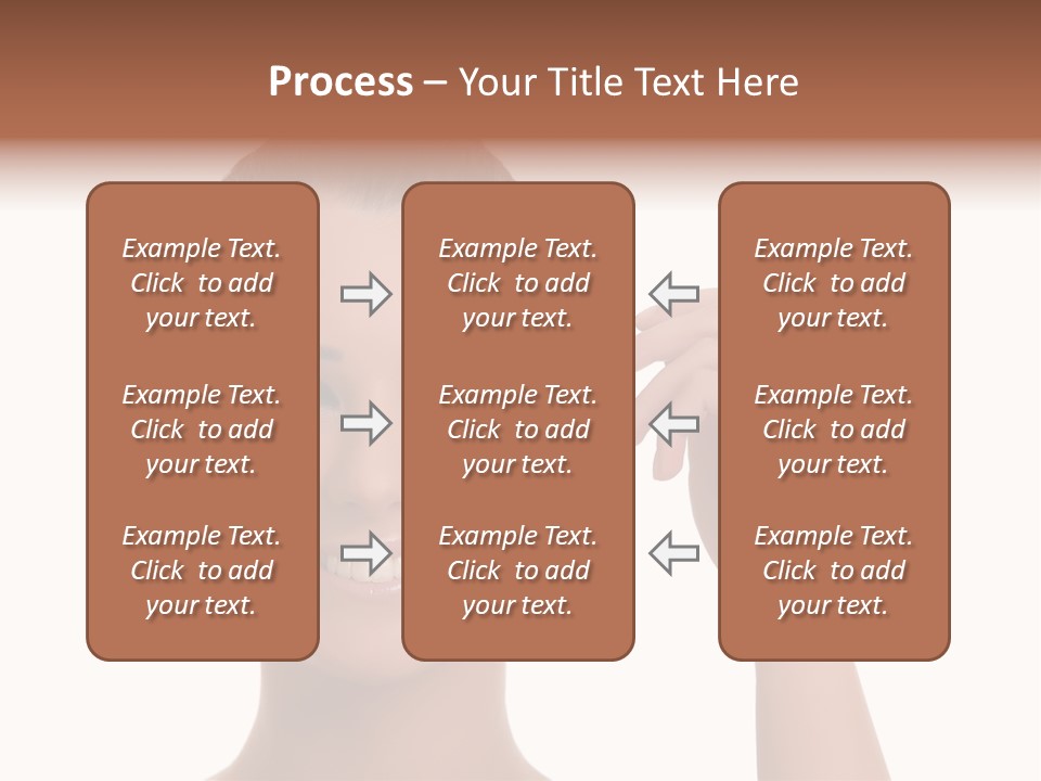 Beauty Closeup People PowerPoint Template