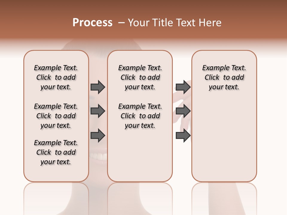 Beauty Closeup People PowerPoint Template