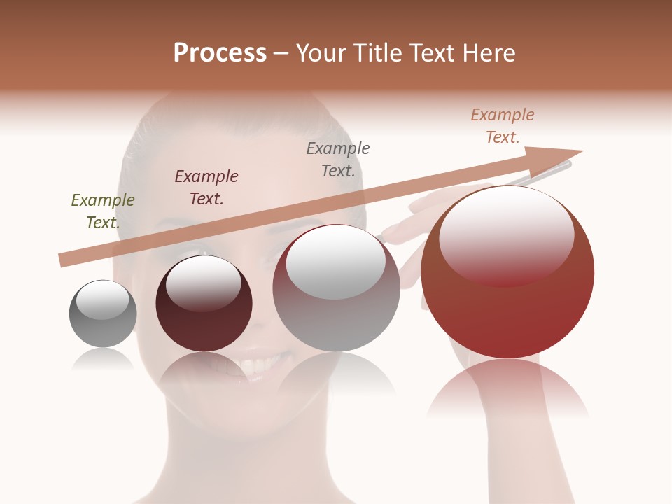 Beauty Closeup People PowerPoint Template