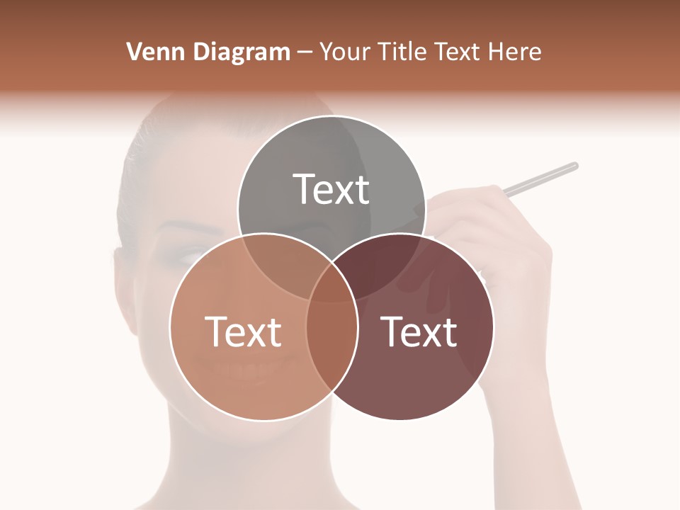 Beauty Closeup People PowerPoint Template