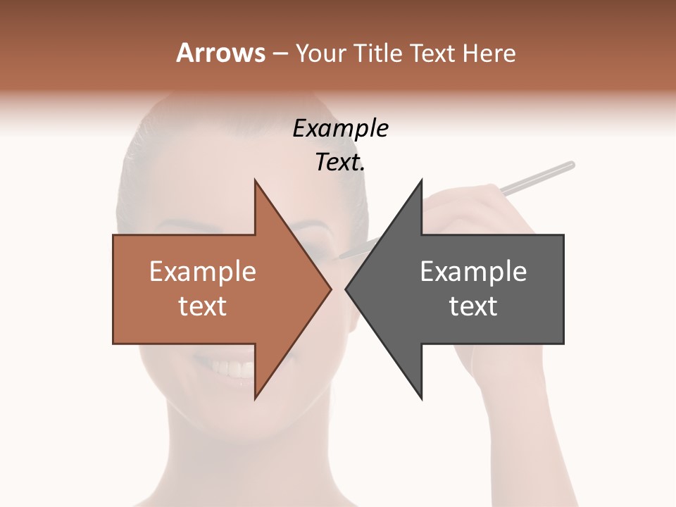 Beauty Closeup People PowerPoint Template