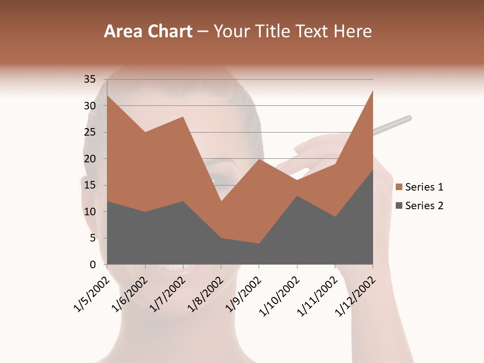 Beauty Closeup People PowerPoint Template