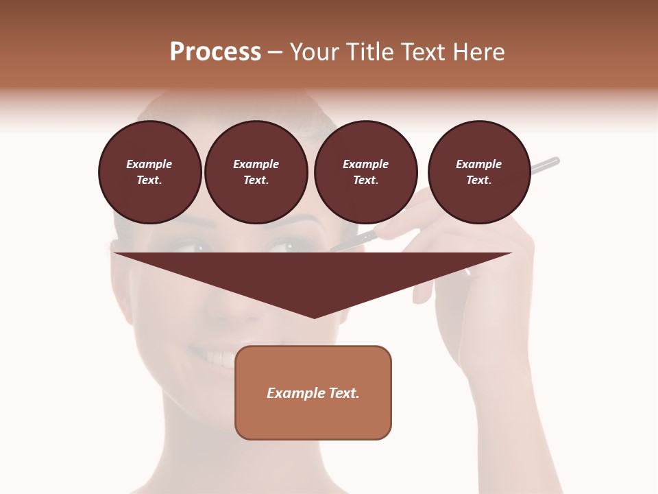Beauty Closeup People PowerPoint Template