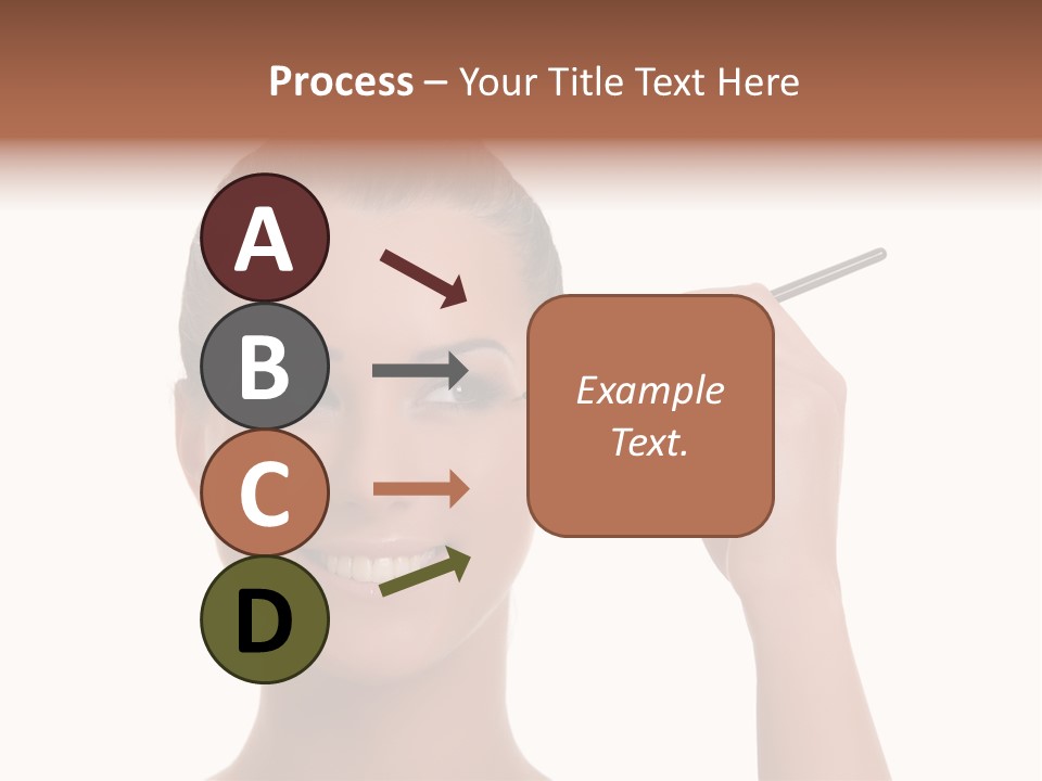 Beauty Closeup People PowerPoint Template