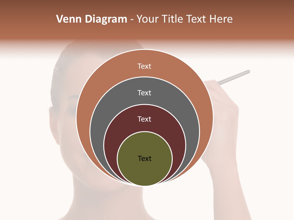 Beauty Closeup People PowerPoint Template