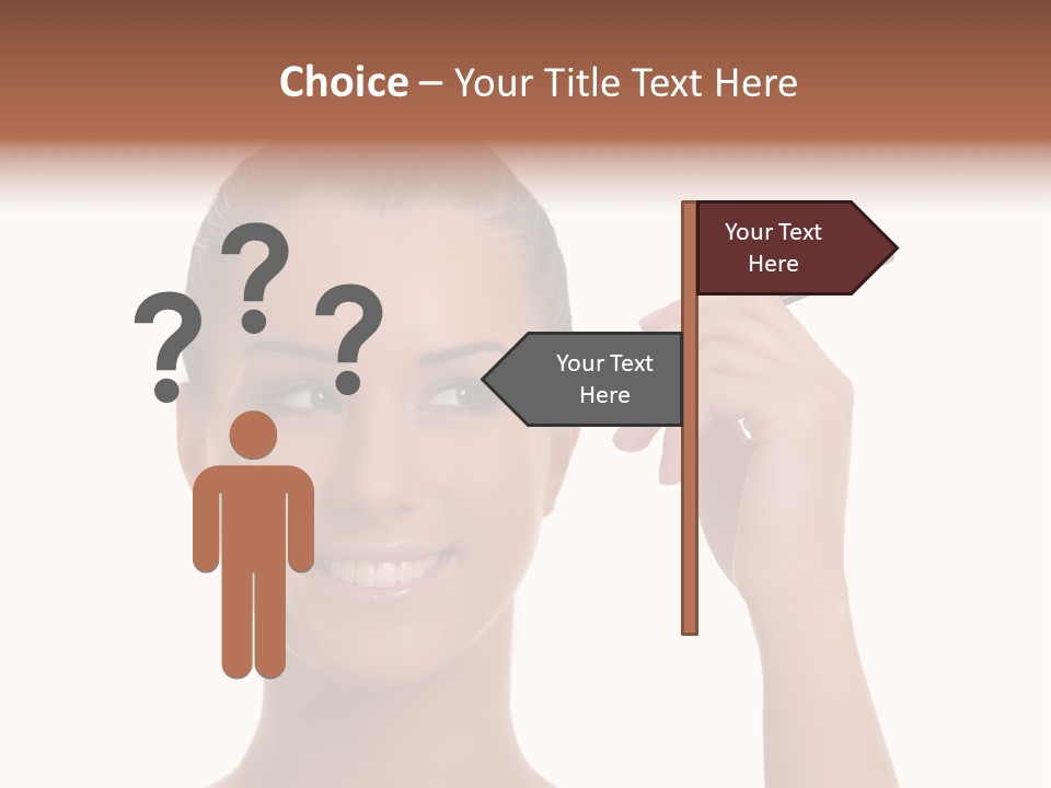 Beauty Closeup People PowerPoint Template