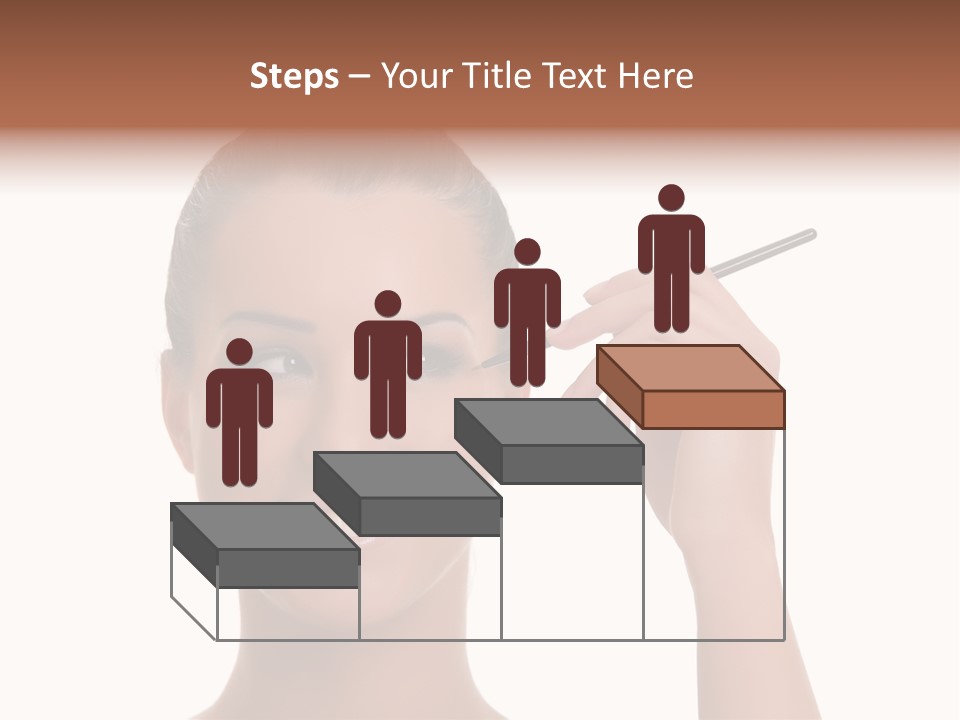 Beauty Closeup People PowerPoint Template