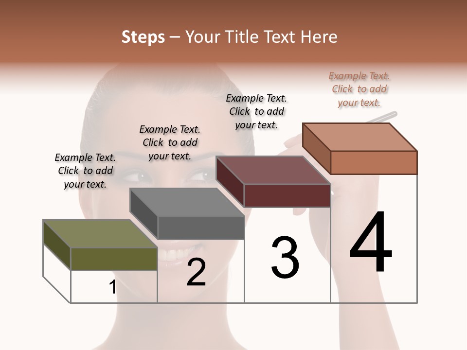 Beauty Closeup People PowerPoint Template