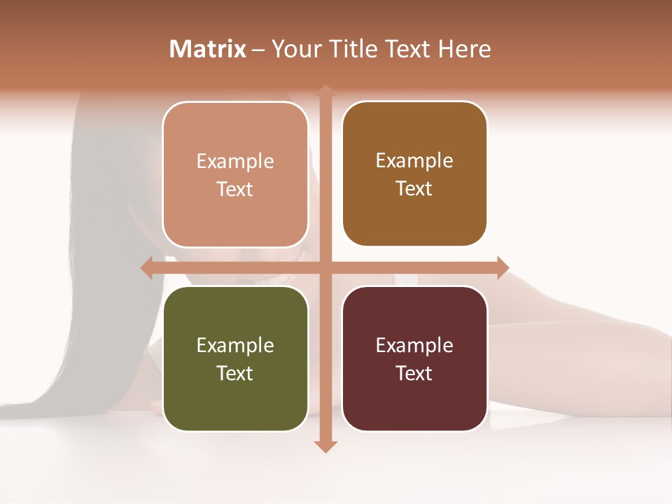 Health Close Girl PowerPoint Template