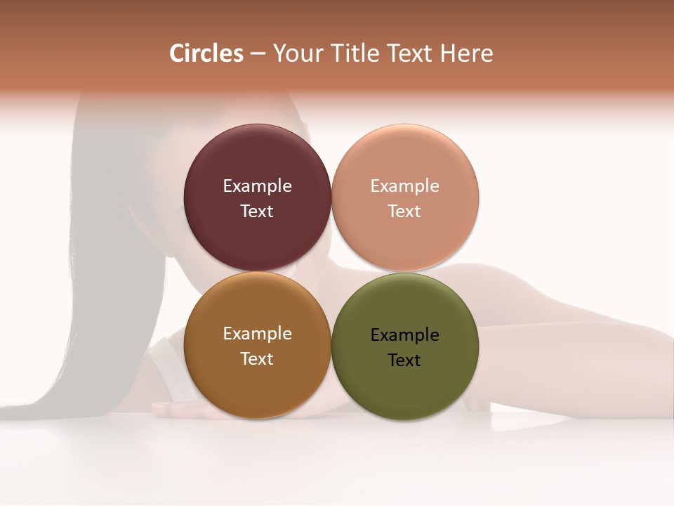 Health Close Girl PowerPoint Template