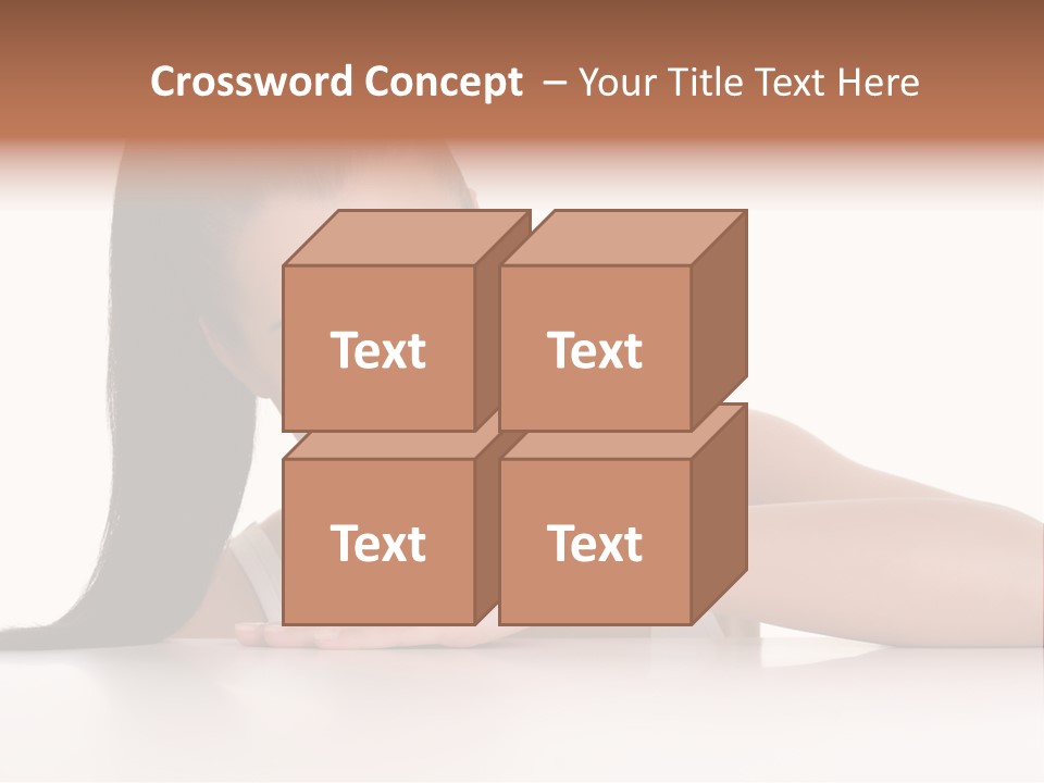 Health Close Girl PowerPoint Template