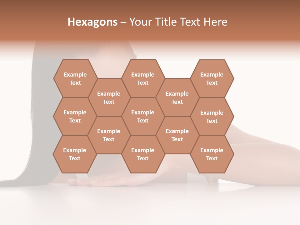 Health Close Girl PowerPoint Template