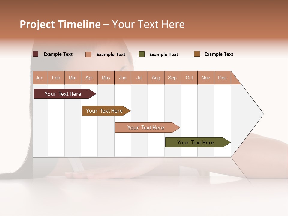 Health Close Girl PowerPoint Template