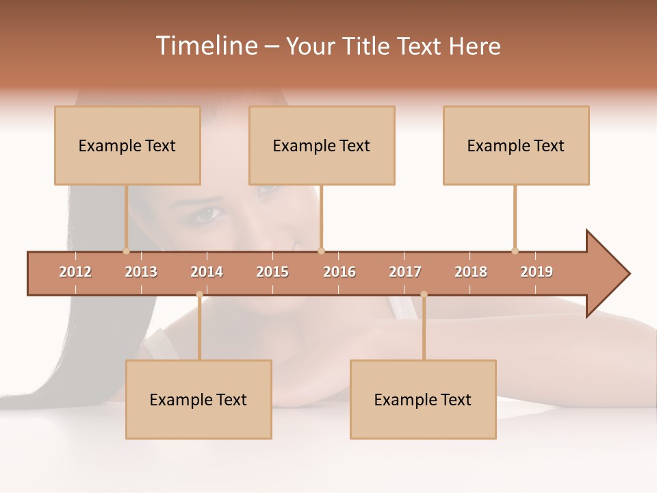 Health Close Girl PowerPoint Template