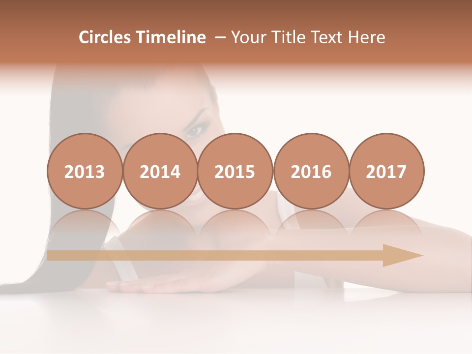 Health Close Girl PowerPoint Template