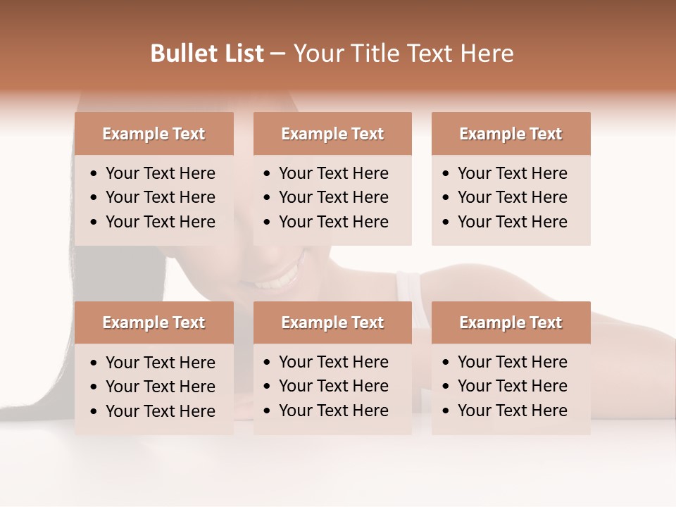 Health Close Girl PowerPoint Template