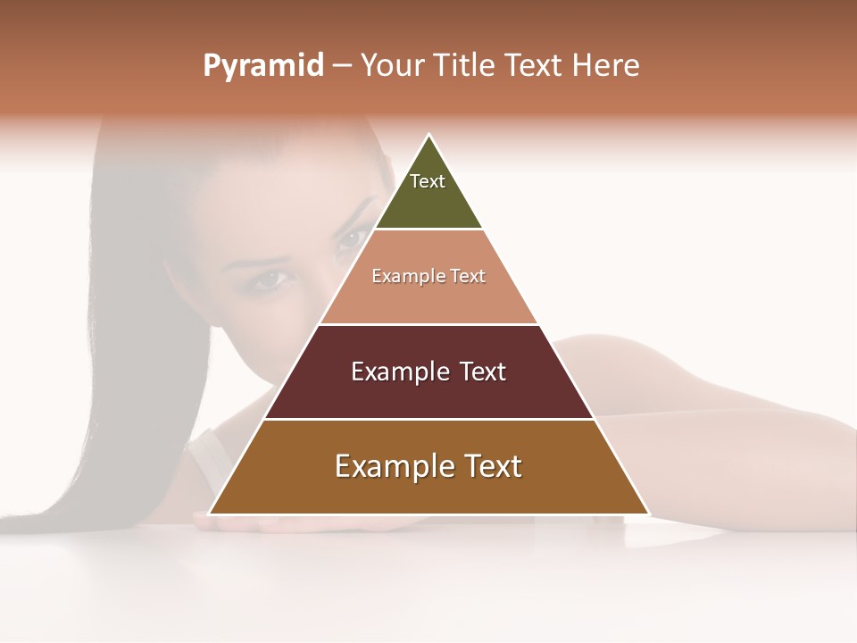 Health Close Girl PowerPoint Template