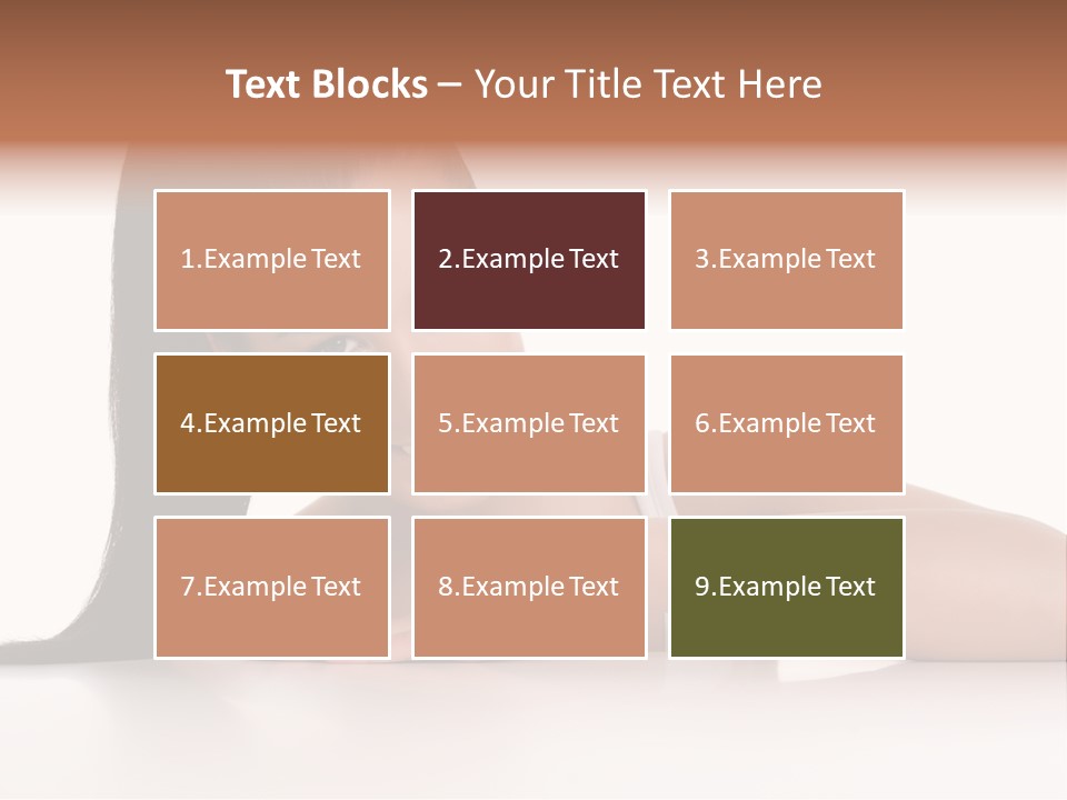 Health Close Girl PowerPoint Template