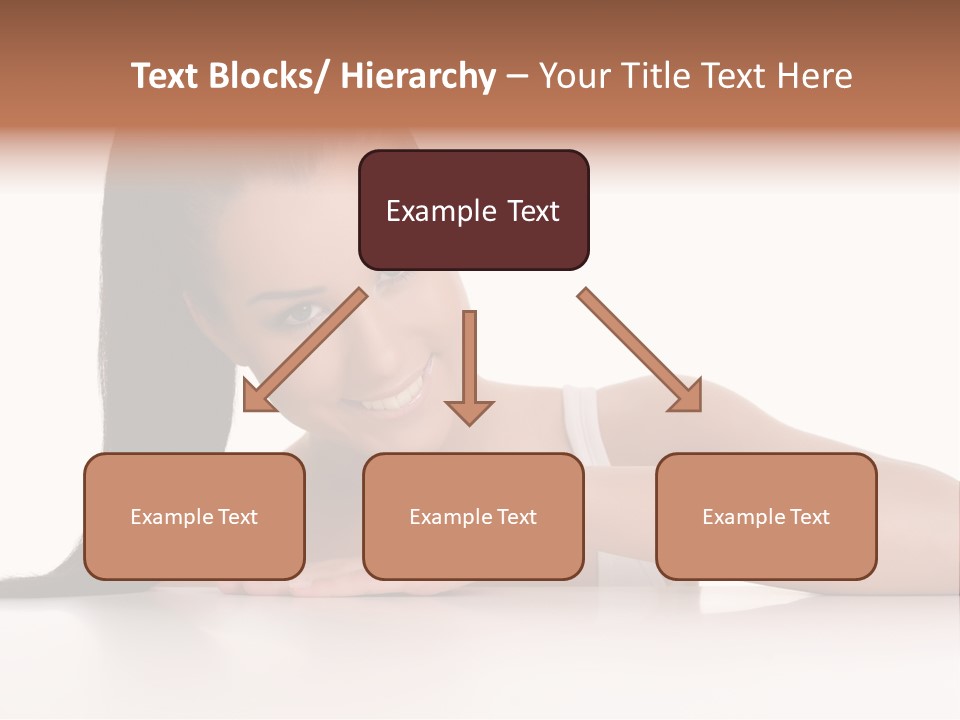 Health Close Girl PowerPoint Template