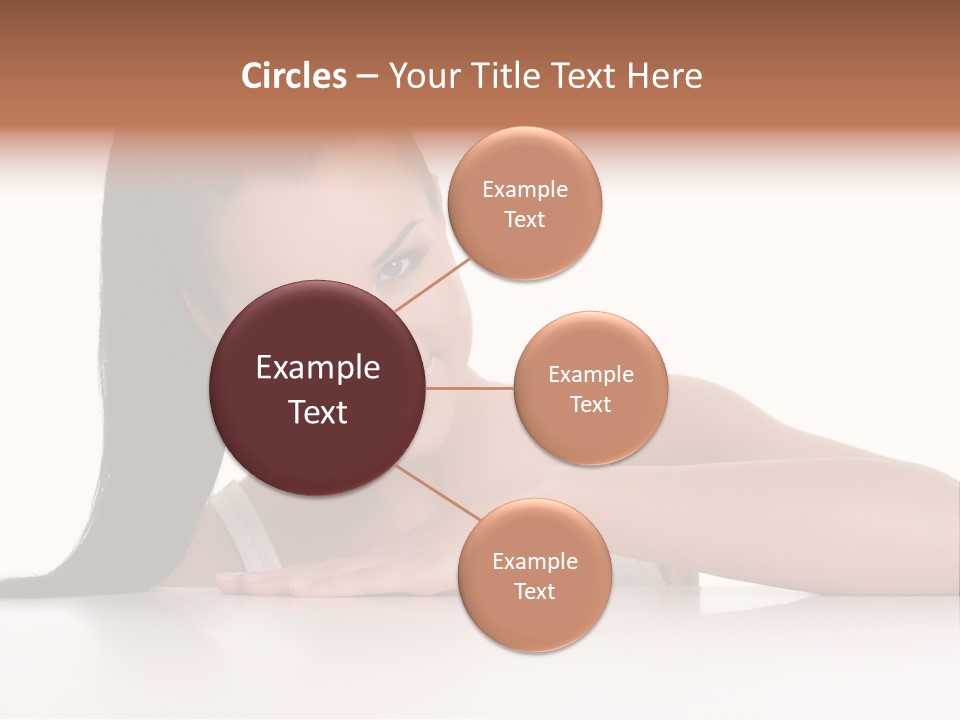 Health Close Girl PowerPoint Template