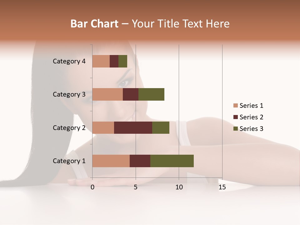 Health Close Girl PowerPoint Template