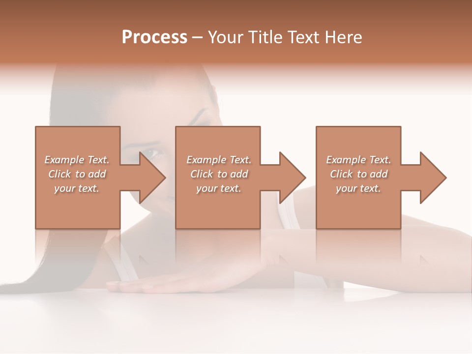 Health Close Girl PowerPoint Template